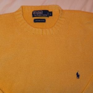 Polo Crew Neck Sweater Men's large